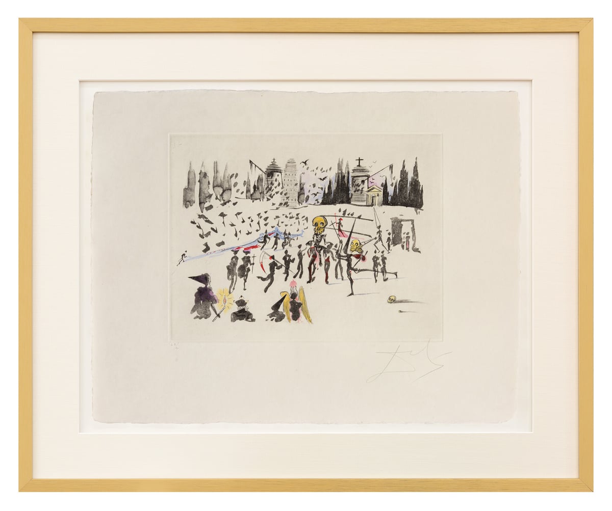 Artwork: Surrealist Bullfight "The Mills"