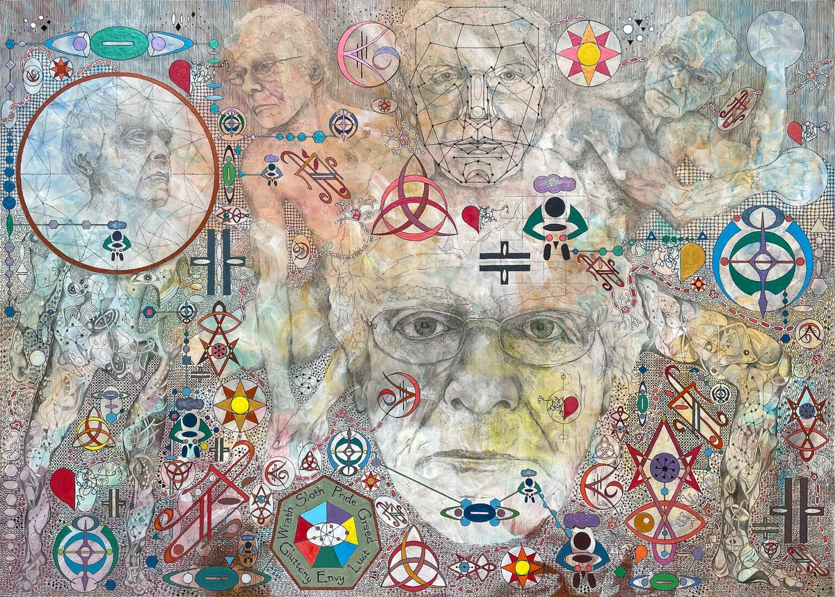 Artwork: Portraits of a Man Much Like Myself . . .