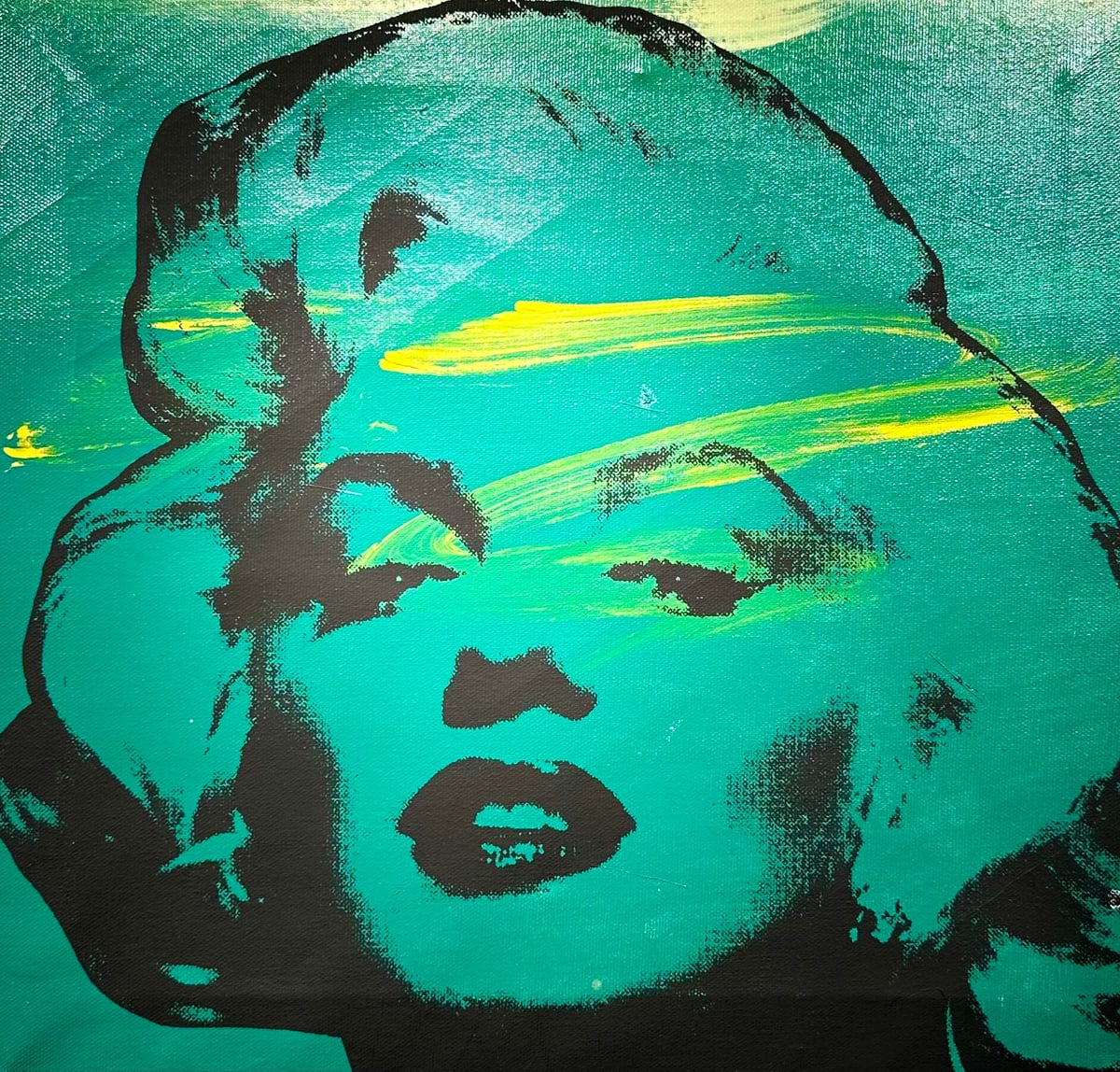 Artwork: Green Marilyn