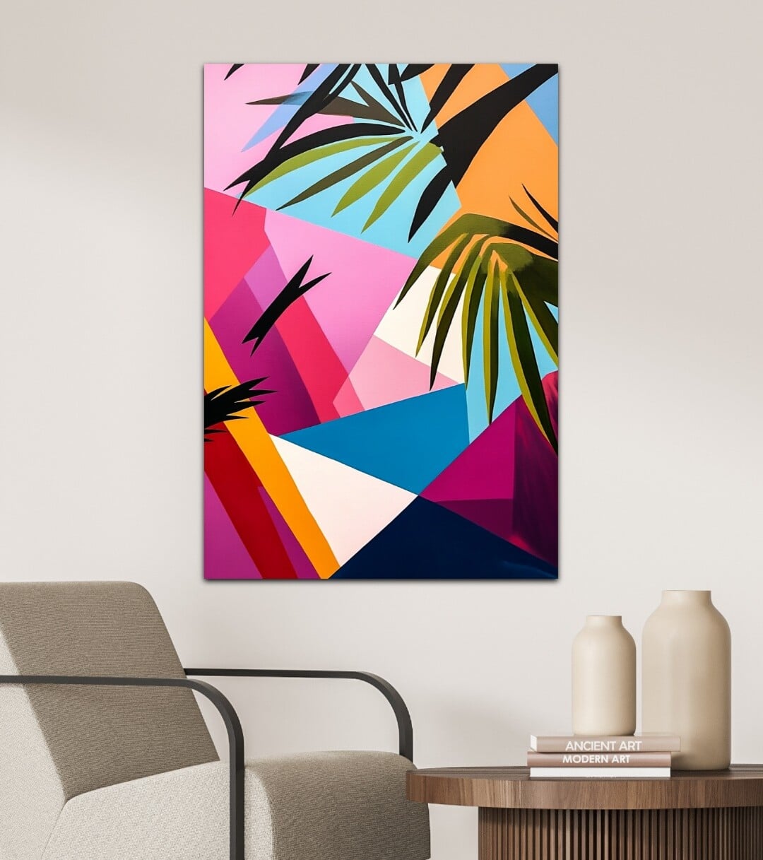 Artwork: "Tropical Geometry ", Geometric Abstraction, Pop and Contemporary Pop