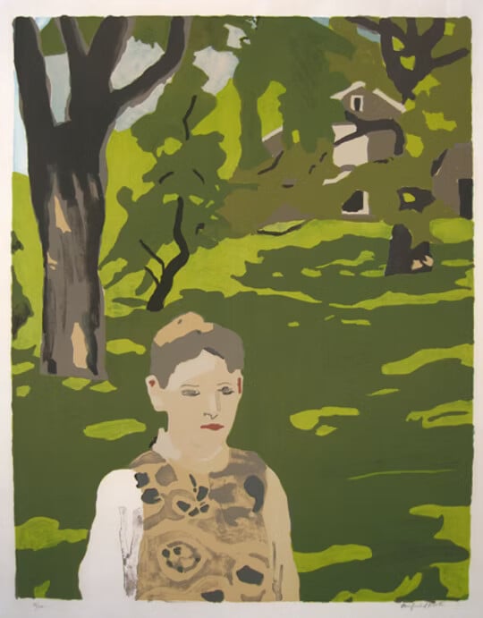 Artwork: Girl in the Woods