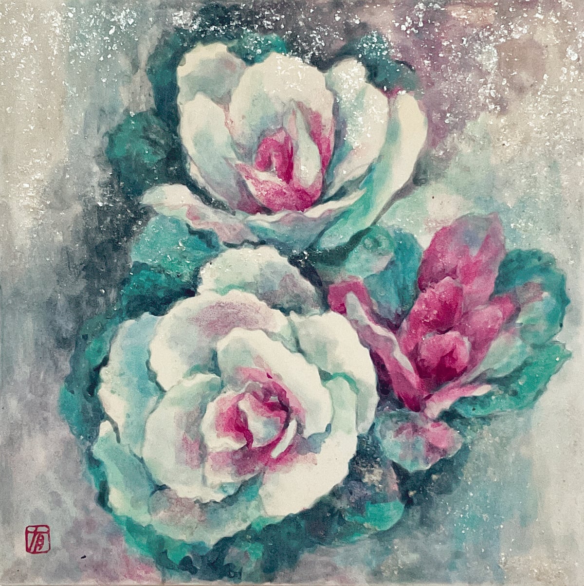 Artwork: Small Ornamental Cabbage