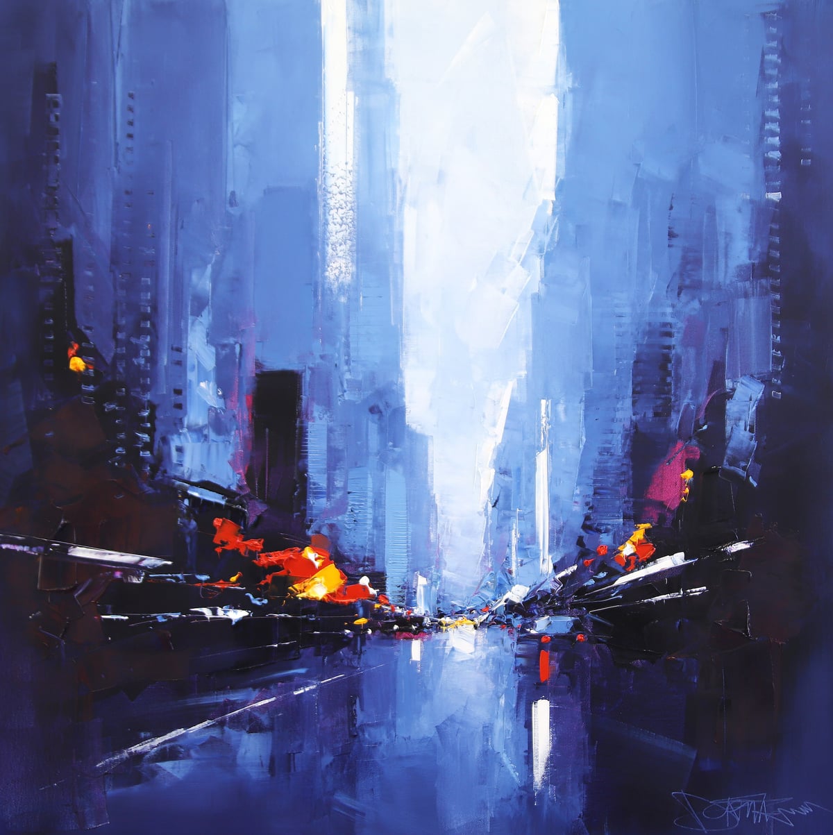 Artwork: Blue and Lights