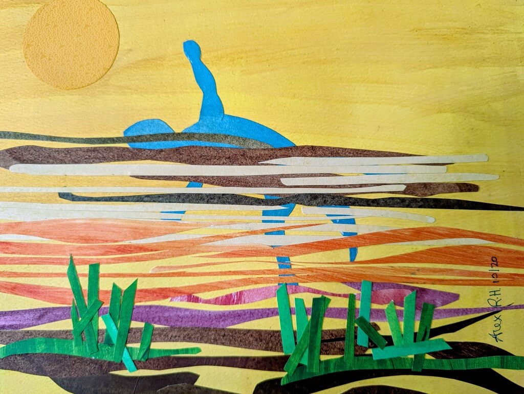 Artwork: Swimming to the Sea