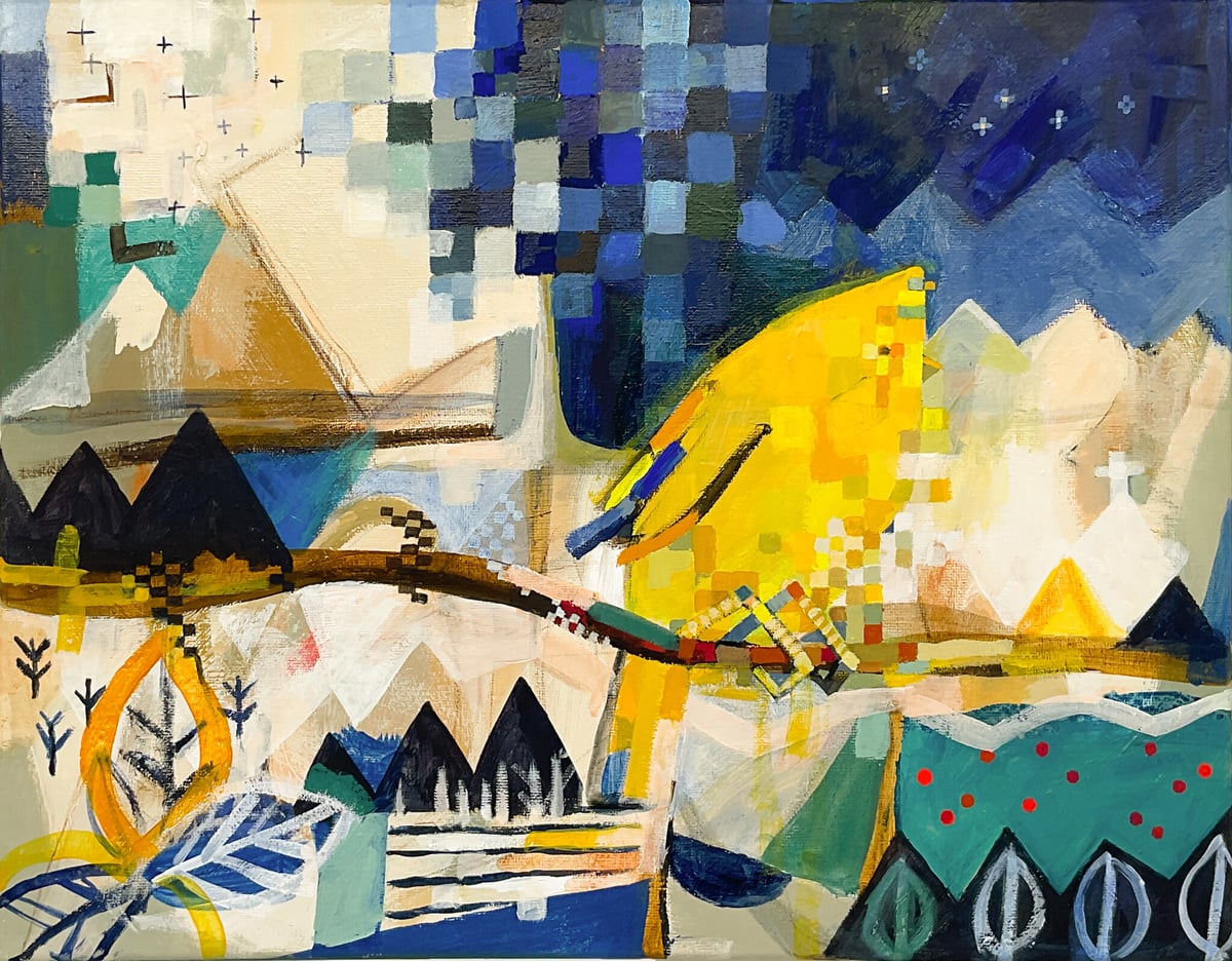 Artwork: yellow bird