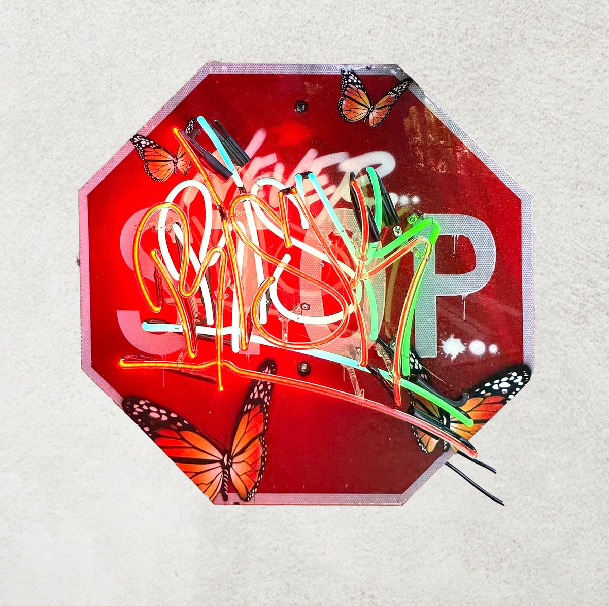 Artwork: Stop Sign Neon