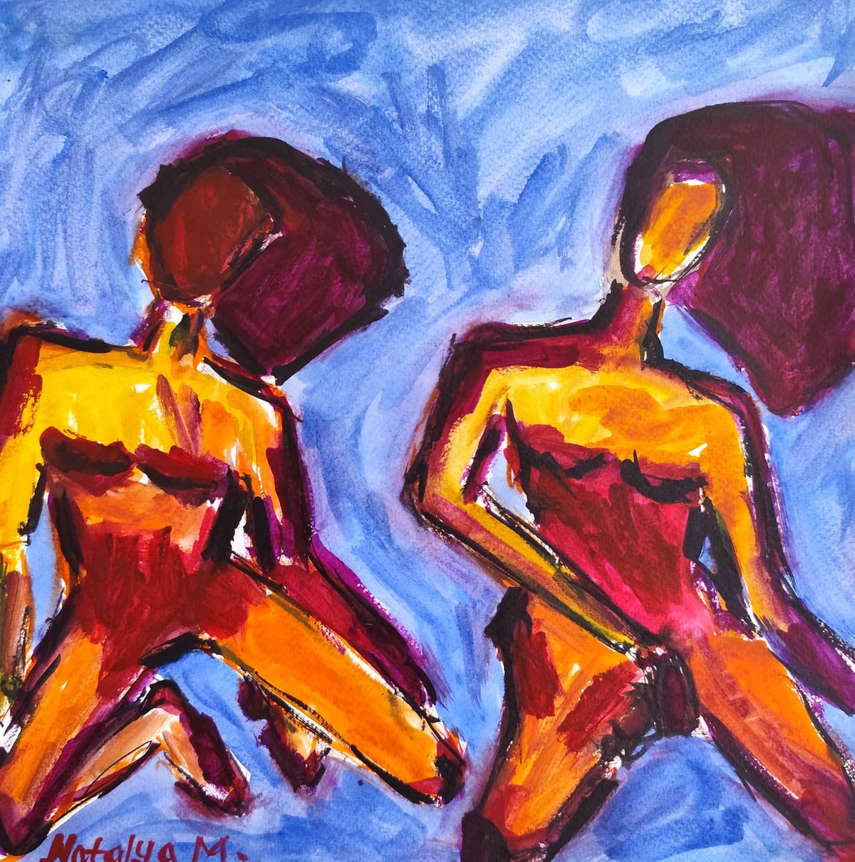 Artwork: Dancing souls