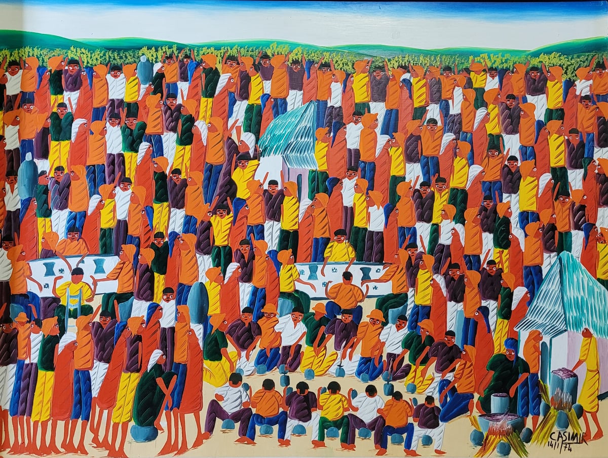 Artwork: Market Scene