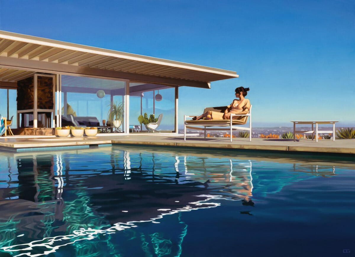 Artwork: Summer Bathed in Blue