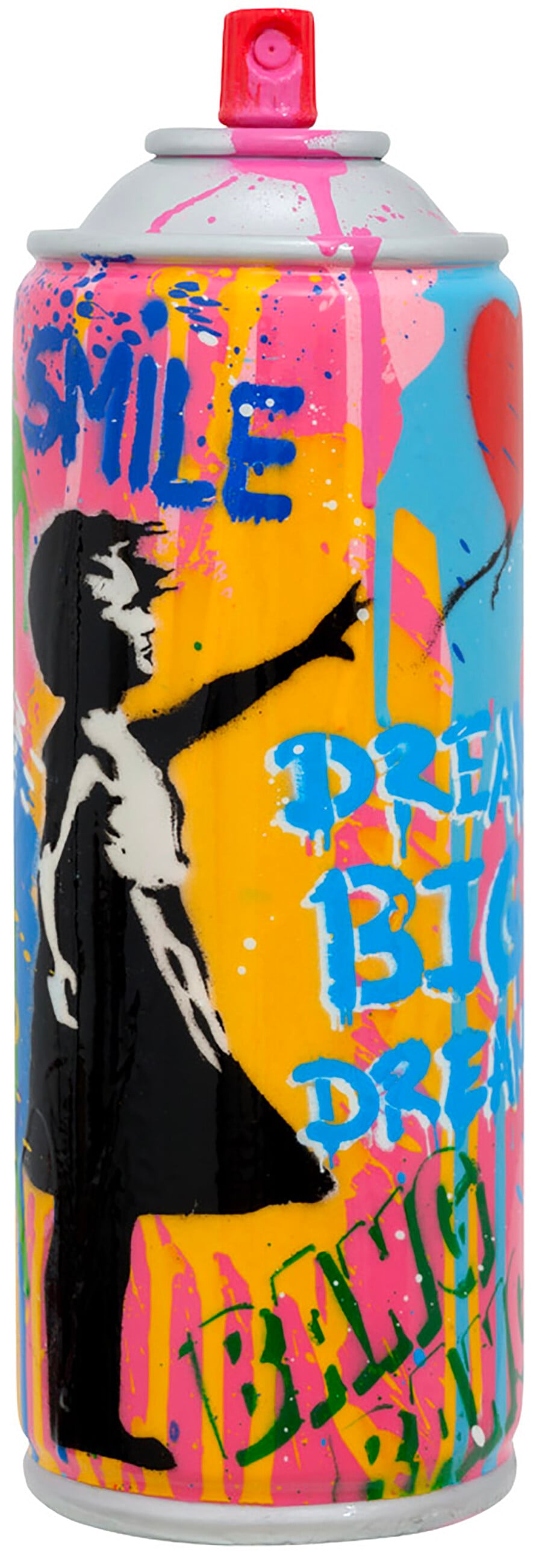 Artwork: Spray Can (Balloon Girl)