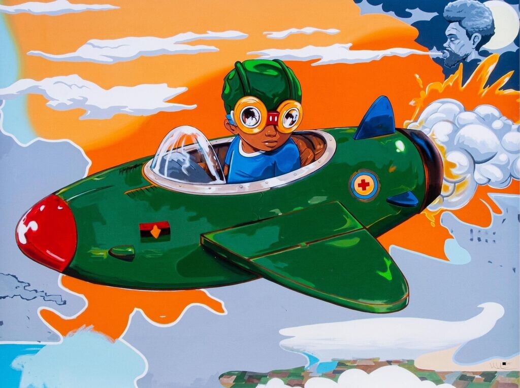 Artwork: When the Wind is at Your Back