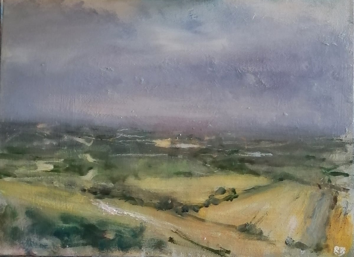 Artwork: Sultry Sky, White Horse Westbury