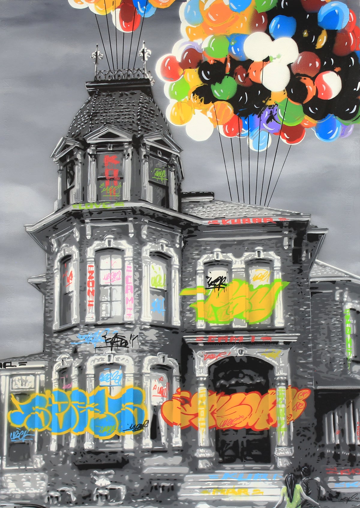 Artwork: Mind is Higher than money VIII