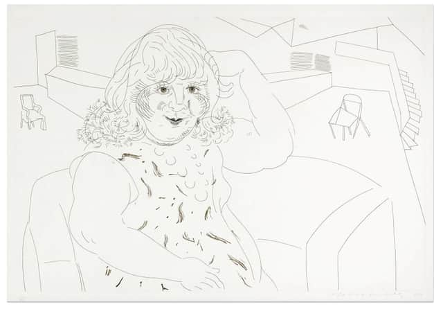 Artwork: Ann in the Studio