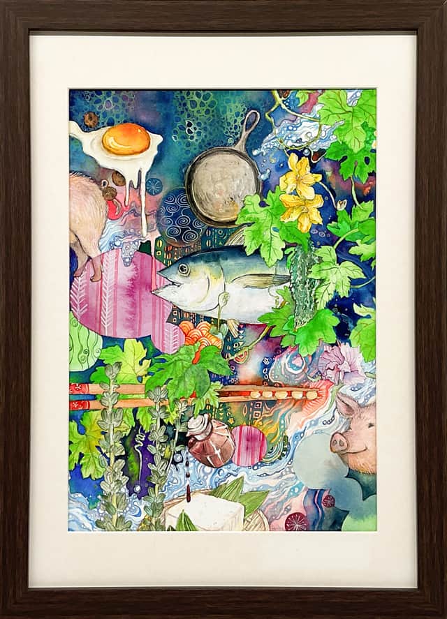 Artwork: Bitter Melon Stir-Fry Night