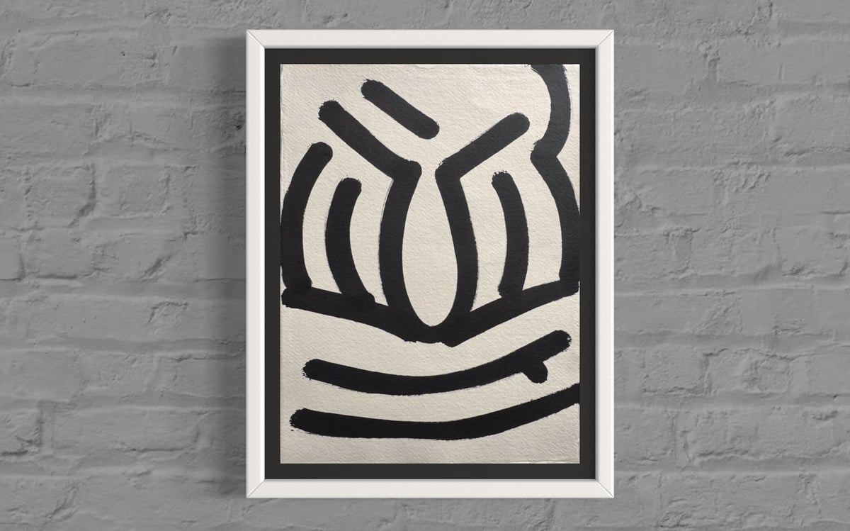 Artwork: Minute Man (Unique, Original Work)