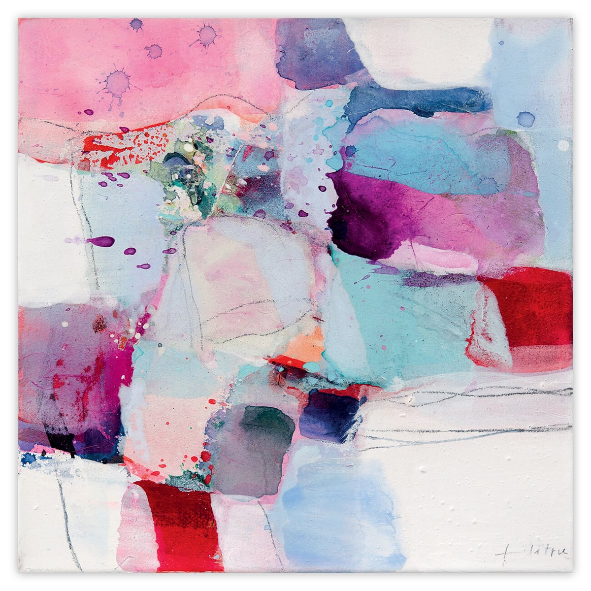 Artwork: Rosentor (Abstract painting)