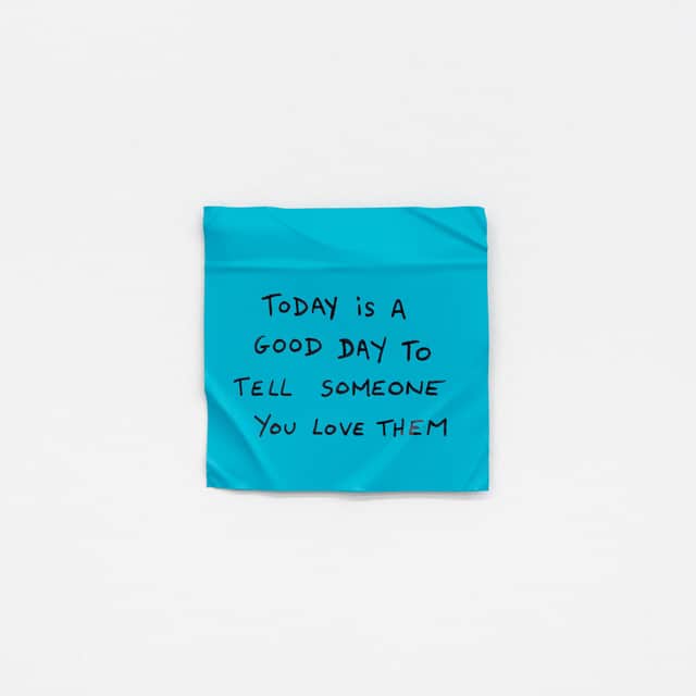 Artwork: Post-it (today is a good day)