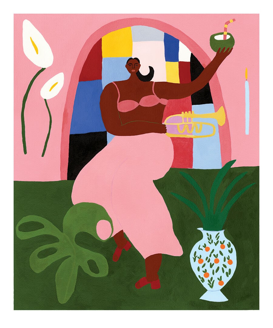 Artwork: Calla Lily Dancer