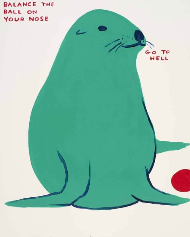 Artwork: Balance The Ball On Your Nose