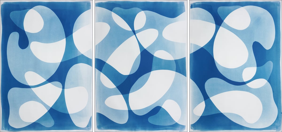 Artwork: Blue Floating Mobile II