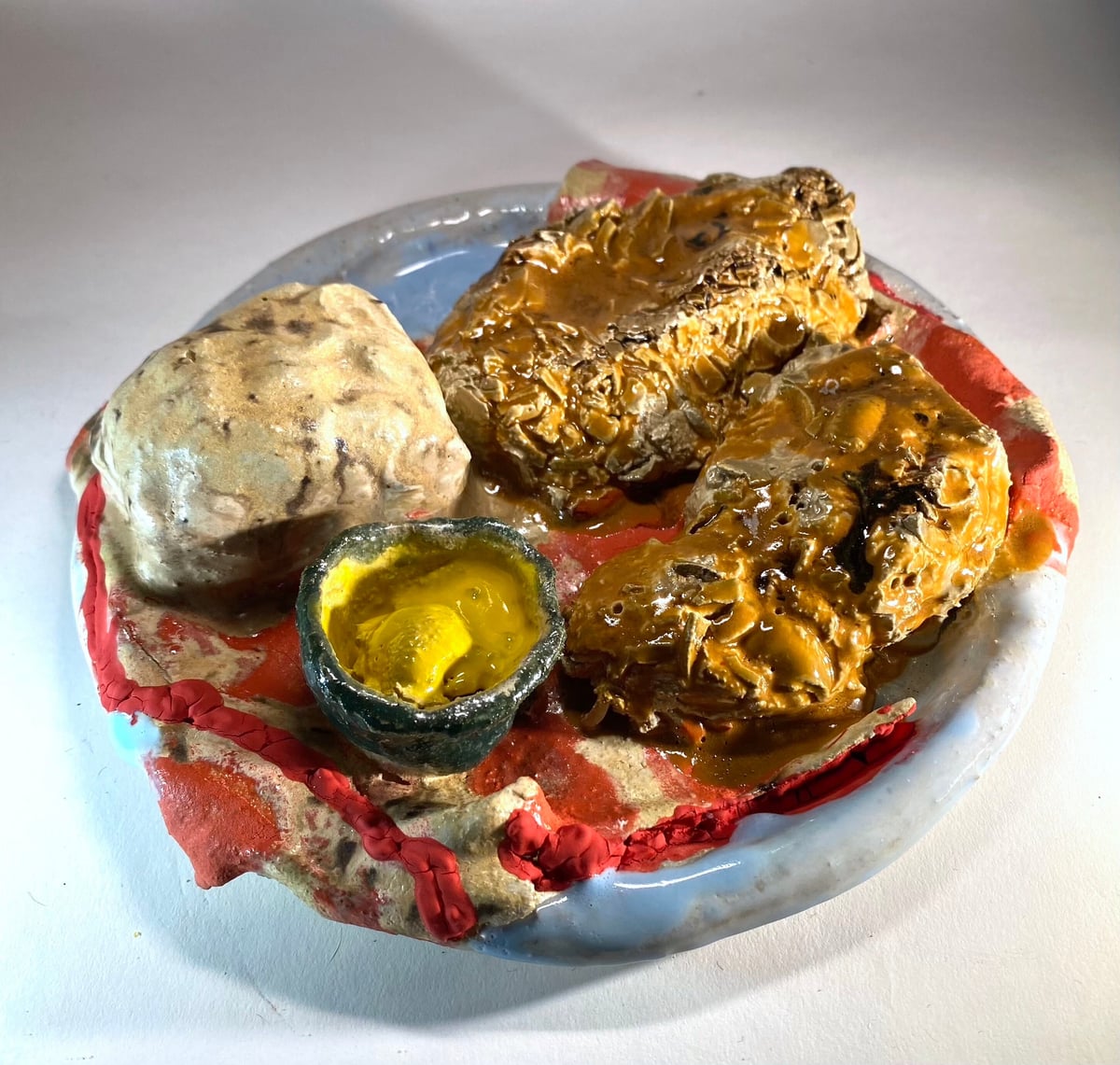 Artwork: Fried Chicken with Biscuit