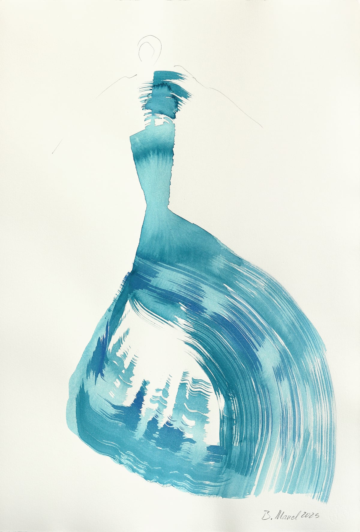 Artwork: The Cyan Dress 2