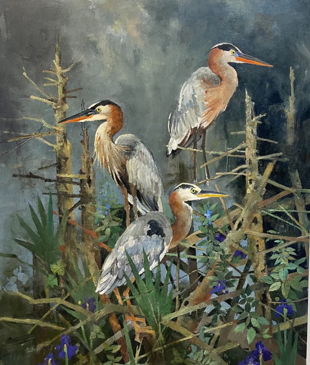 3 Birds by John Alexander