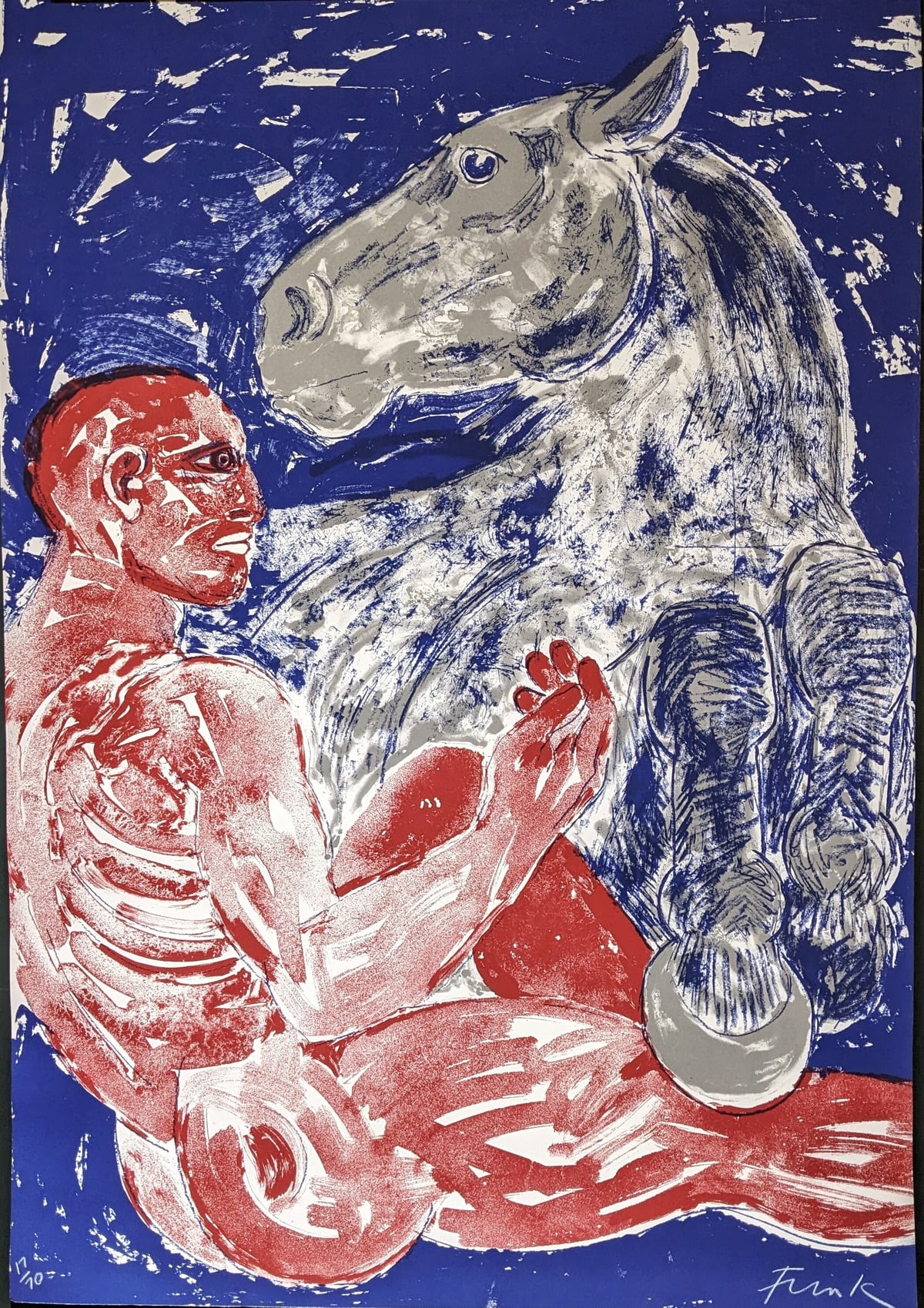 Artwork: Man and Horse