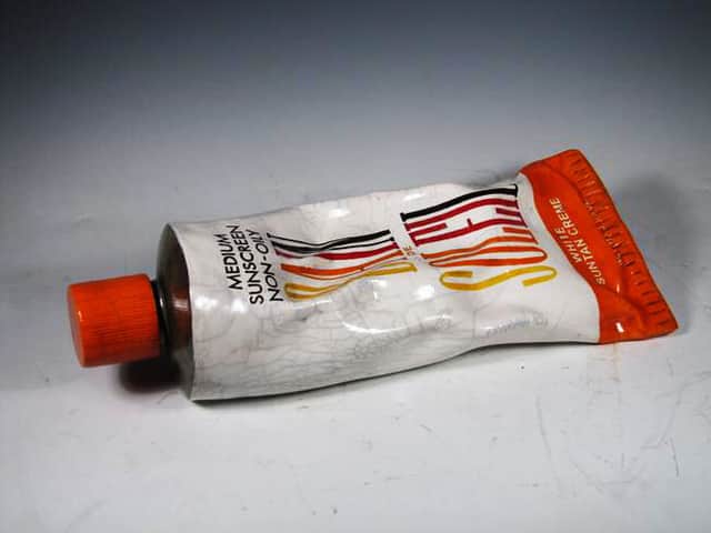 Artwork: Bain de Soleil Suntan Tube