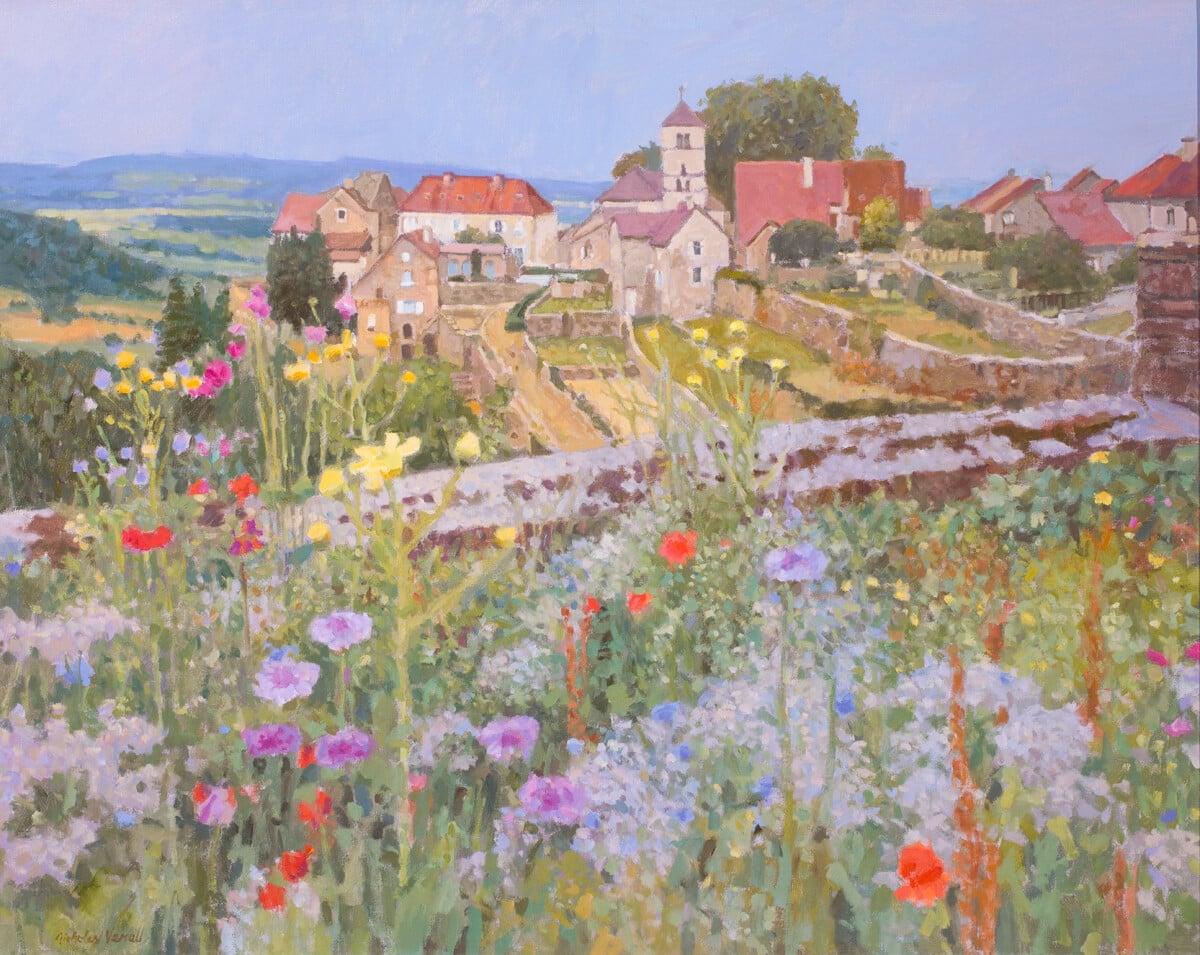 Artwork: Chateau-Chalon (Eastern France)