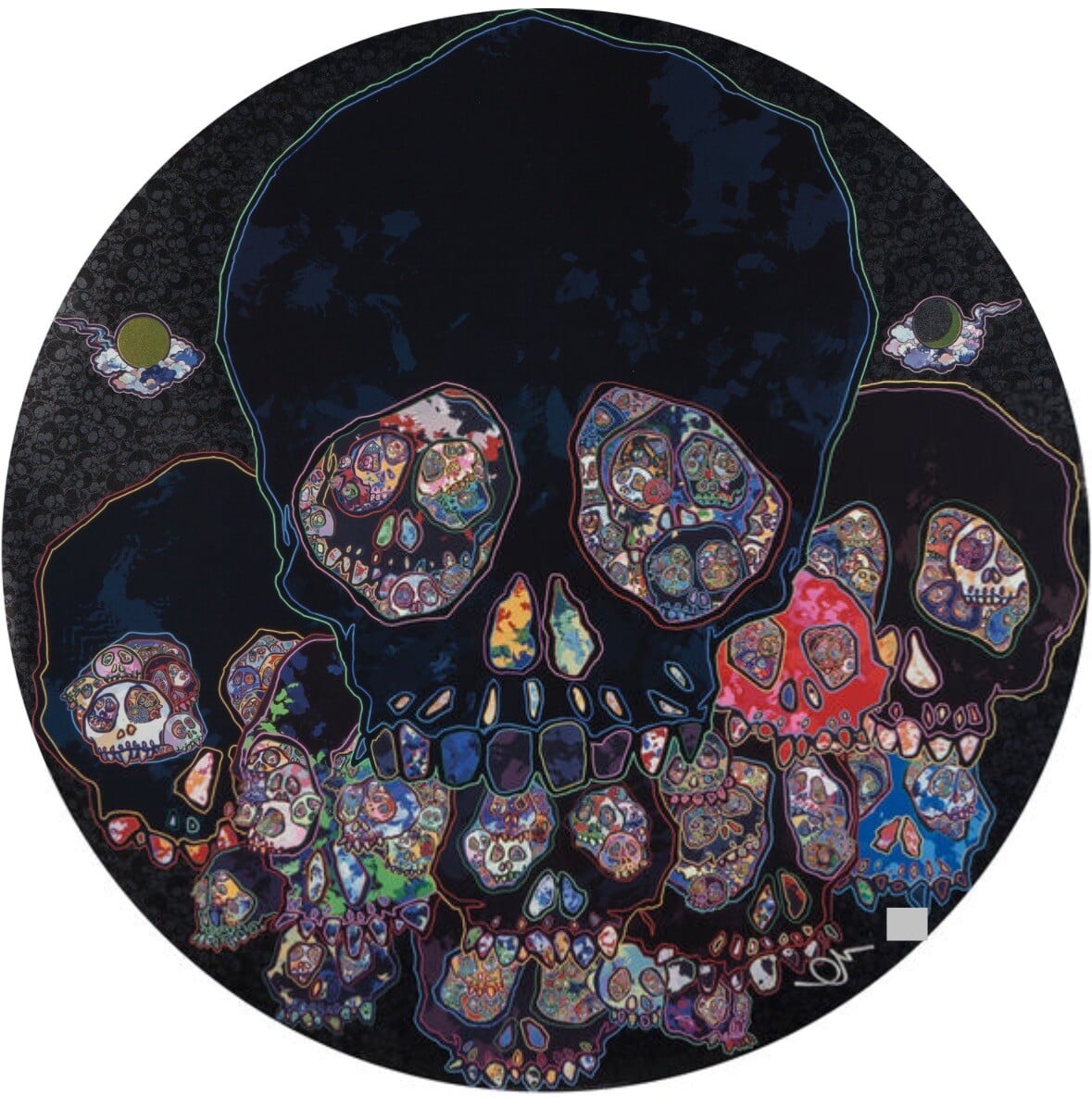 Artwork: The Moon Over The Ruined Castle (Skulls)