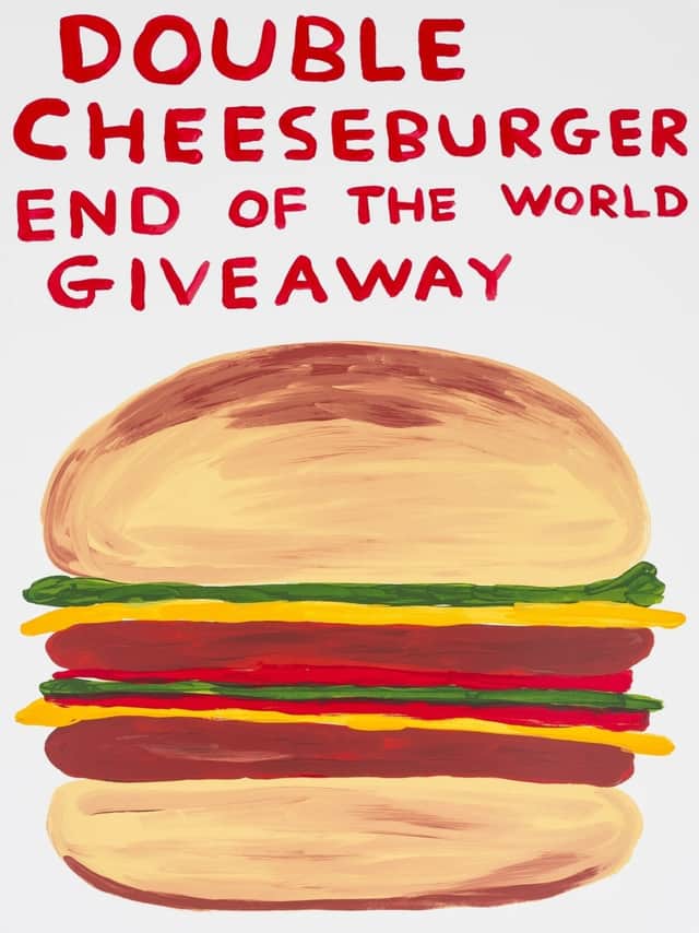 Artwork: Double Cheeseburger End Of The World Giveaway