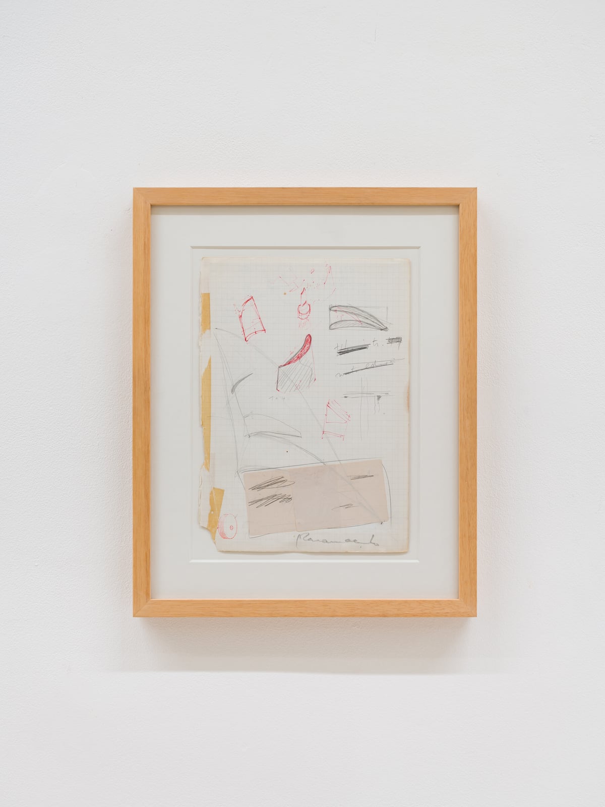 Artwork: Studieschetsen Motor Pastilles, 1990-1995