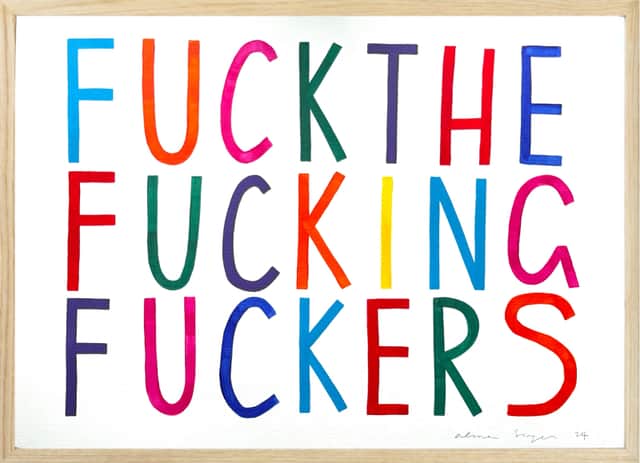 Artwork: Fuck The Fuckers