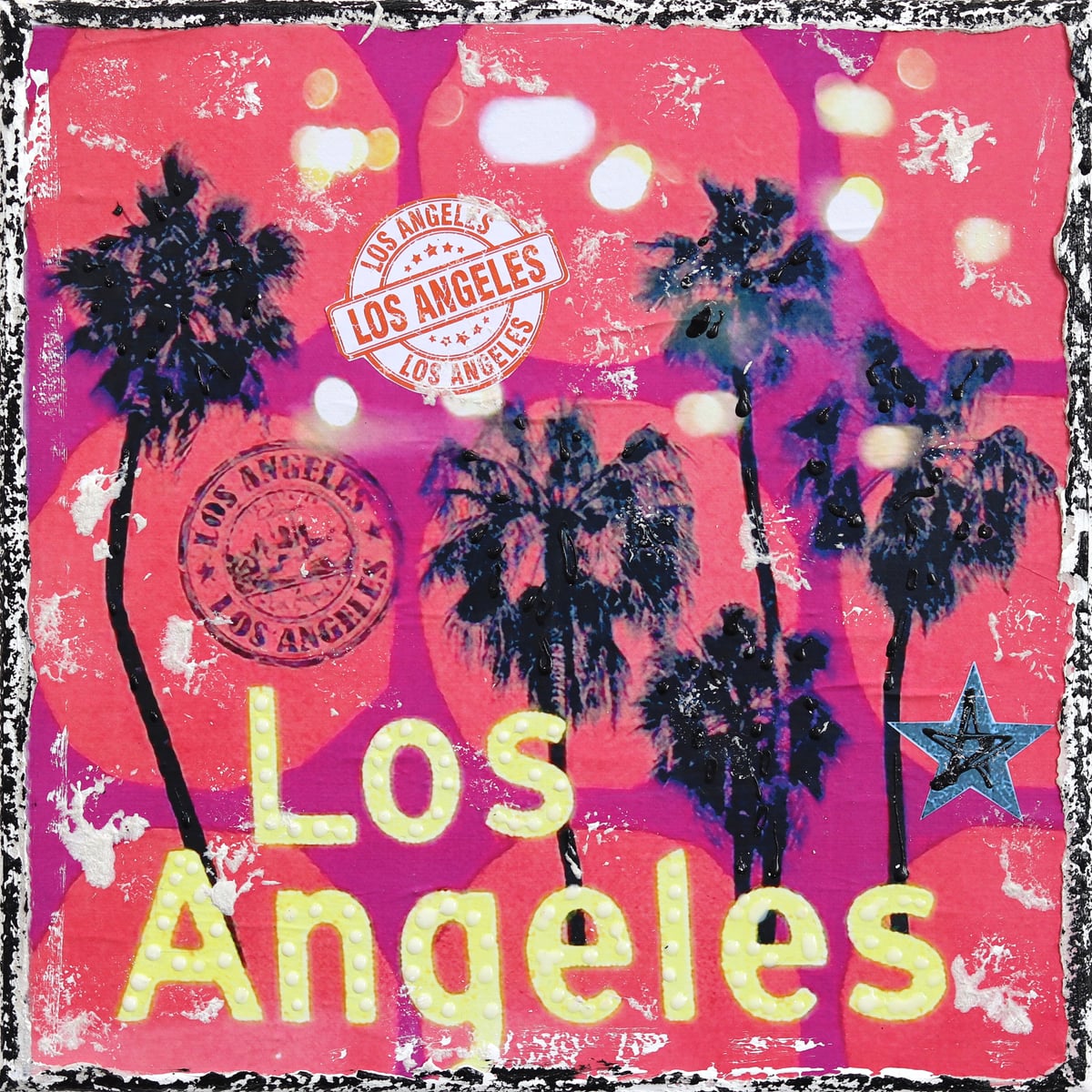 Artwork: Pink LA Palms