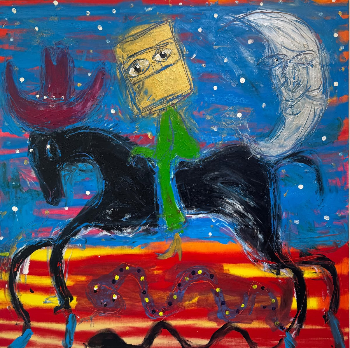 Artwork: Ned Kelly rides again