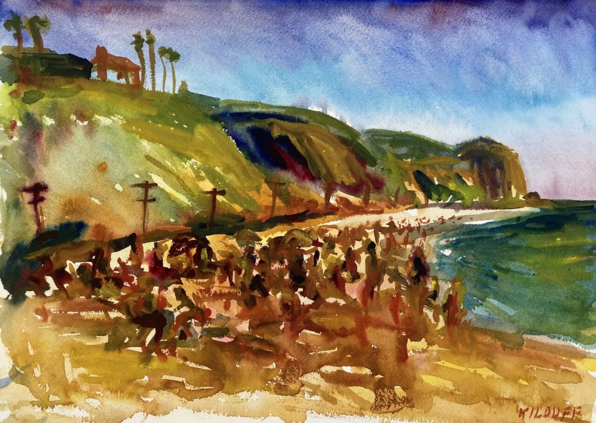 Artwork: Zuma Beach, Malibu