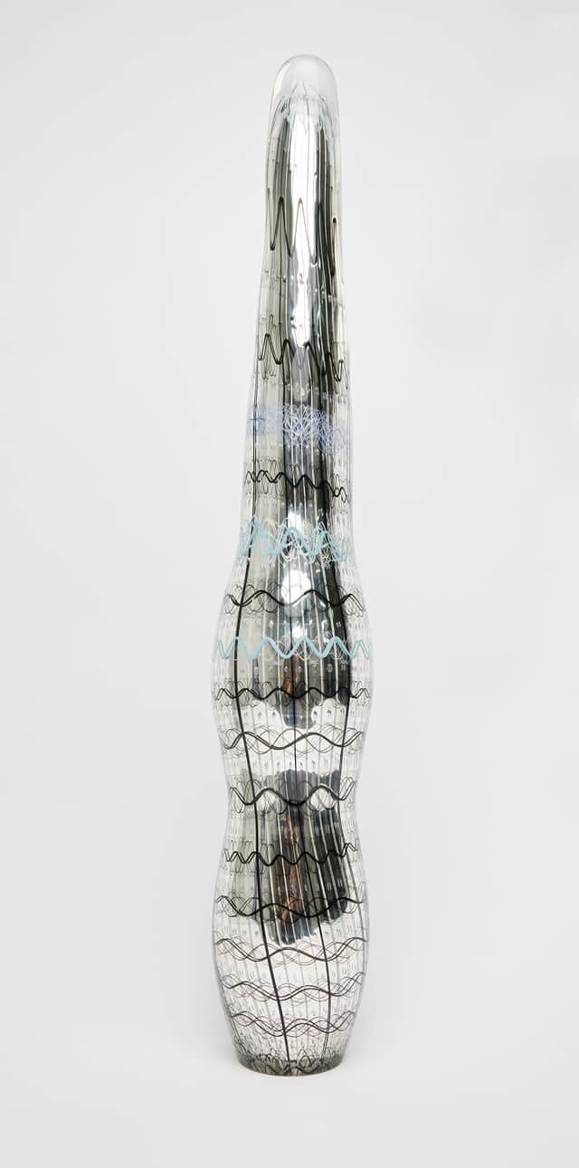 Artwork: "Blanket Reticello Tower"