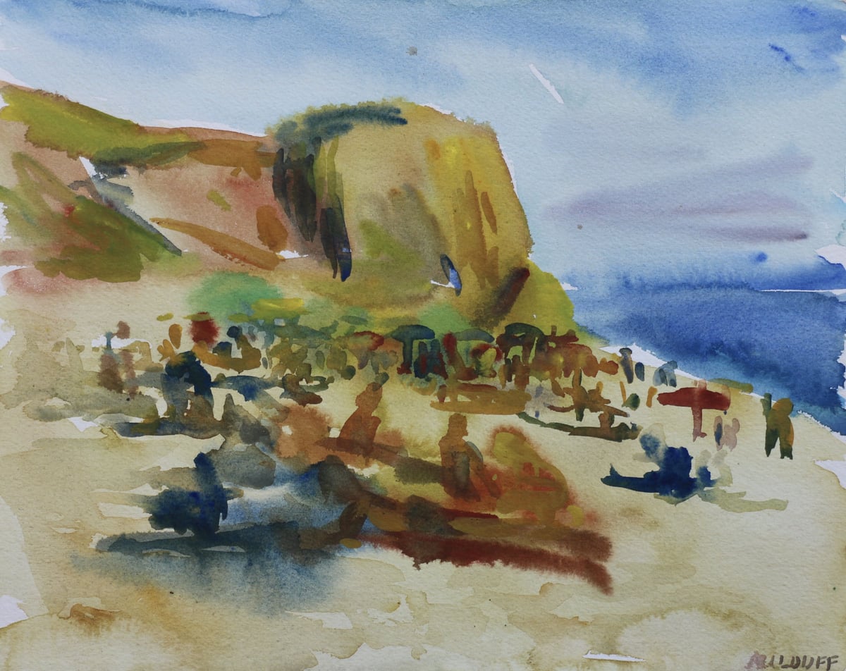 Artwork: On Westward beach number 2