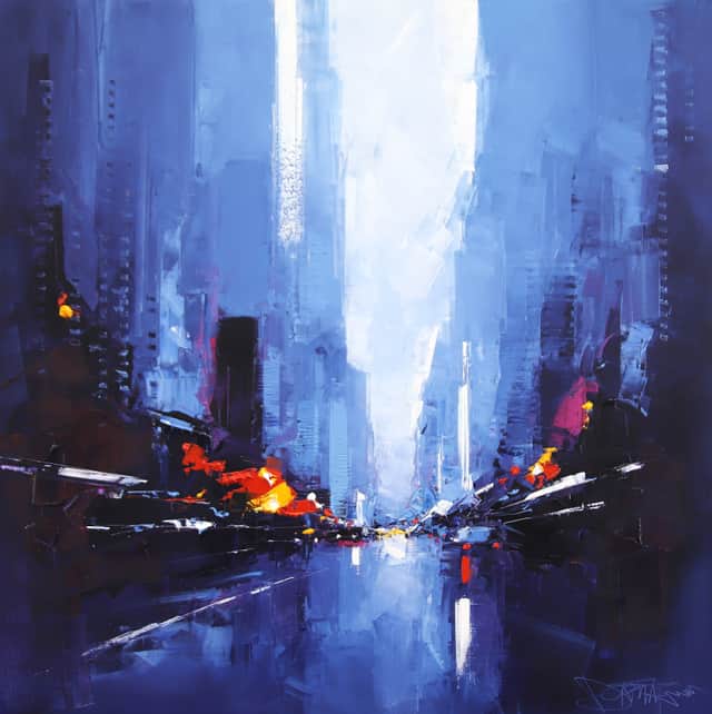 Artwork: Blue and Lights