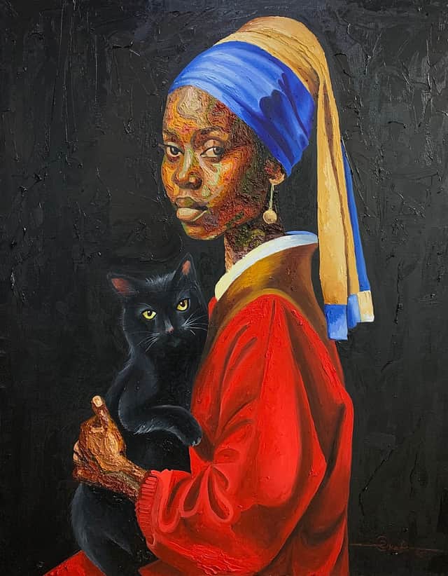 Artwork: Vermeer’s Muse Reimagined