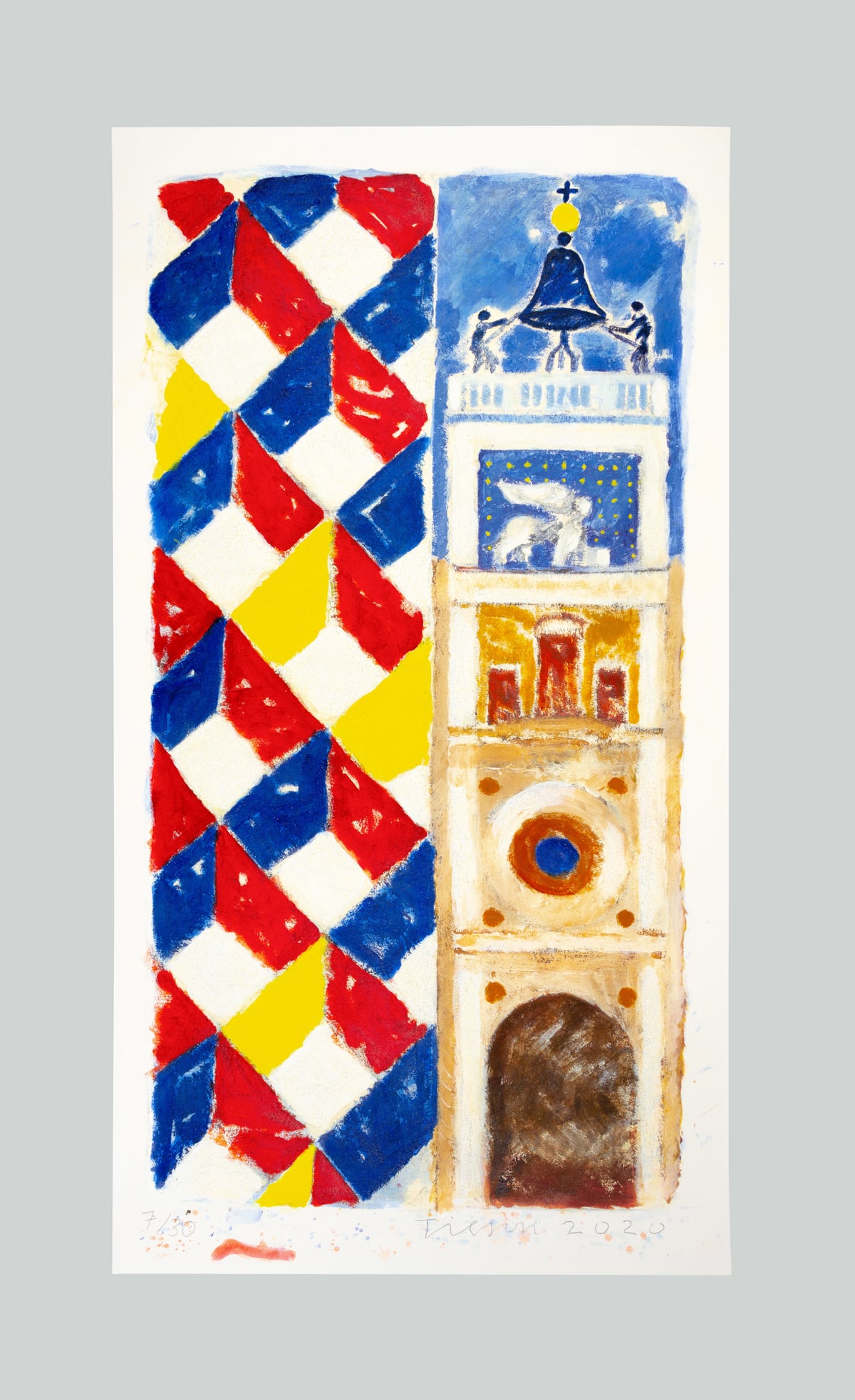 Artwork: The Stones of Venice. La Torre dell'Orologio