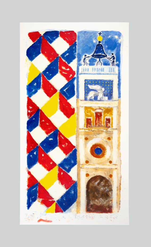 Artwork: The Stones of Venice. La Torre dell'Orologio